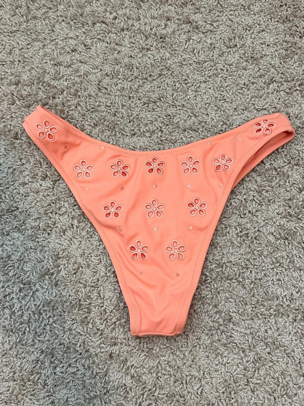 Victoria’s secret Coral Eylet Bikini Bottom
